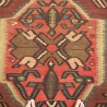 Etno kilim kolorowy Afgan dzieło Maimane nomadyczny chodnik 126x263cm
