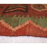 Etno kilim kolorowy Afgan dzieło Maimane nomadyczny chodnik 126x263cm