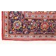 Czerwony oryginalny dywan Kashan (Keszan) półantyczny z Iranu wełna 137x222cm perski 
