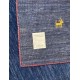 Niebieski ekskluzywny dywan Gabbeh Loribaft Indie 250x300cm 100% wełniany