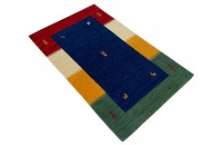 Kolorowy ekskluzywny dywan Gabbeh Loribaft Indie90x160cm 100% wełniany
