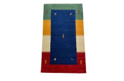 100% wełna dywan loribaft gabbeh z indii luksusowy 90x1600cm