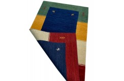 100% wełna dywan loribaft gabbeh z indii luksusowy 90x1600cm