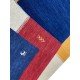Kolorowy ekskluzywny dywan Gabbeh Loribaft Indie 90x160cm 100% wełniany
