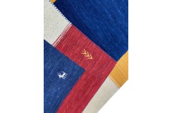 100% wełna dywan loribaft gabbeh z indii luksusowy 90x1600cm