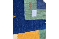 100% wełna dywan loribaft gabbeh z indii luksusowy 90x1600cm