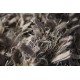 W pasy dywan wełna filcowana i poliester tanio 165x235cm shaggy z Indii