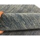 Gładki 100% wełniany dywan Gabbeh Handloom Lori niebieski 200x300cm delikatne motywy zwierzęce