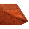 Gładki 100% wełniany dywan Gabbeh Handloom Loribaft ceglasty 180x270cm