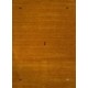 Gładki 100% wełniany dywan Gabbeh Handloom żółty/pomarańczowy 170x240cm etniczny