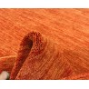 Gładki 100% wełniany dywan Gabbeh Handloom pomarańczowy różne wymiary