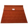 Gładki 100% wełniany dywan Gabbeh Handloom pomarańczowy różne wymiary