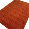 Gładki 100% wełniany dywan Gabbeh Handloom pomarańczowy różne wymiary