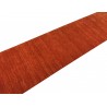 Gładki 100% wełniany dywan Gabbeh Handloom pomarańczowy różne wymiary