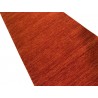 Gładki 100% wełniany dywan Gabbeh Handloom pomarańczowy różne wymiary