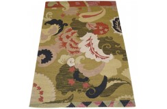 Kolorowy dywan RUG COLLECTION do salonu 100% wełniany 150x240cm Indie