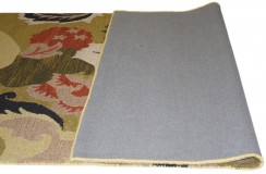 100% wełna gruby dywan z Indii 150x240cm design do salonu kolorowy