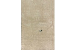 Gładki 100% wełniany dywan Gabbeh Handloom Loribaft beżowy 200x300cm