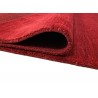 Gładki 100% wełniany dywan Gabbeh Handloom czerwony 170x240cm bez wzorów