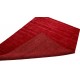 Gładki 100% wełniany dywan Gabbeh Handloom czerwony 170x240cm bez wzorów