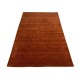 Gładki 100% wełniany dywan Gabbeh Handloom ceglasty 120x180cm bez wzorów