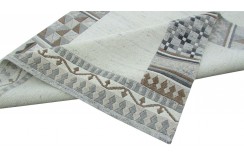 Dywan NEPAL Premium z Indii ręcznie tkany 160x230m wełna geometryczny