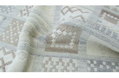 Dywan NEPAL Premium z Indii ręcznie tkany 200x300m wełna geometryczny
