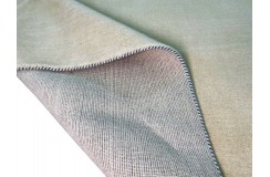 Gładki 100% wełniany dywan Gabbeh Handloom Loribaft beżowy 140x200cm