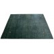 Gładki 100% wełniany dywan Gabbeh Loribaft zielony 250x300cm delikatne motywy zwierzęce