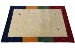 Kolorowy ekskluzywny dywan Gabbeh Loribaft Indie 250x300cm 100% wełniany