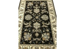 Klasyczny dywan z perskim wzorem wełna 155x245cm kwiatowy