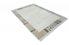 Dywan NEPAL Premium z Indii ręcznie tkany 160x230m wełna geometryczny