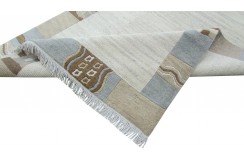Dywan NEPAL Premium z Indii ręcznie tkany 160x230m wełna geometryczny