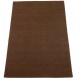 Brązowy kilim Durry 100% wełniany dywan płasko tkany 160x230cm dwustronny Indie