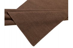 Solidny wełniany wysokiej jakości tkany ręcznie kilim 160x230cm brąz