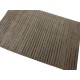 Gładki 100% wełniany dywan Gabbeh Lori Premium Handloom oliwkowy 150x230cm tłoczenia w pasy
