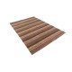 Brązowy cieniowany ekskluzywny dywan Gabbeh Loom Indie 170x240cm 100% wełniany