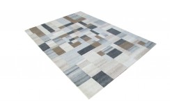 Dywan NEPAL Premium z Indii ręcznie tkany 160x230m wełna geometryczny