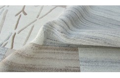 Dywan NEPAL Premium z Indii ręcznie tkany 160x230m wełna geometryczny