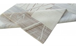Dywan NEPAL Premium z Indii ręcznie tkany 160x230m wełna geometryczny