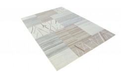 Dywan NEPAL Premium z Indii ręcznie tkany 160x230m wełna geometryczny