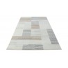 100% welniany ręcznie tkany dywan Nepal Premium naturalny 160x230cm patchworkowy wzór
