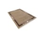 100% welniany ręcznie tkany dywan Nepal Premium brązowy 160x230cm nowoczesny wzór