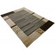 100% welniany ręcznie tkany dywan Nepal Tybet Premium naturalny 170x240cm brąz szary
