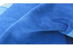 Dywan NEPAL Premium z Indii ręcznie tkany 160x230m wełna niebieski