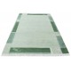 100% welniany ręcznie tkany dywan Nepal Tybet 160x230cm nowoczesny zielony