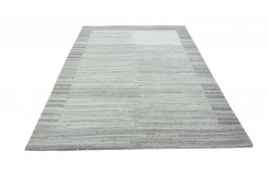 Dywan NEPAL Premium z Indii ręcznie tkany 170x240cm szary beżowy