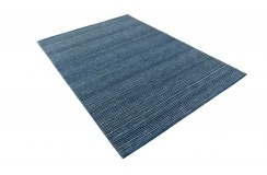 100% wełna dywan loribaft gabbeh z indii luksusowy 170x240 niebieski