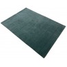 Gładki 100% wełniany dywan Gabbeh Handloom zielony różne wymiary