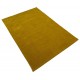 Gładki 100% wełniany dywan Gabbeh Handloom Lori złoty gładki, różne wymiary